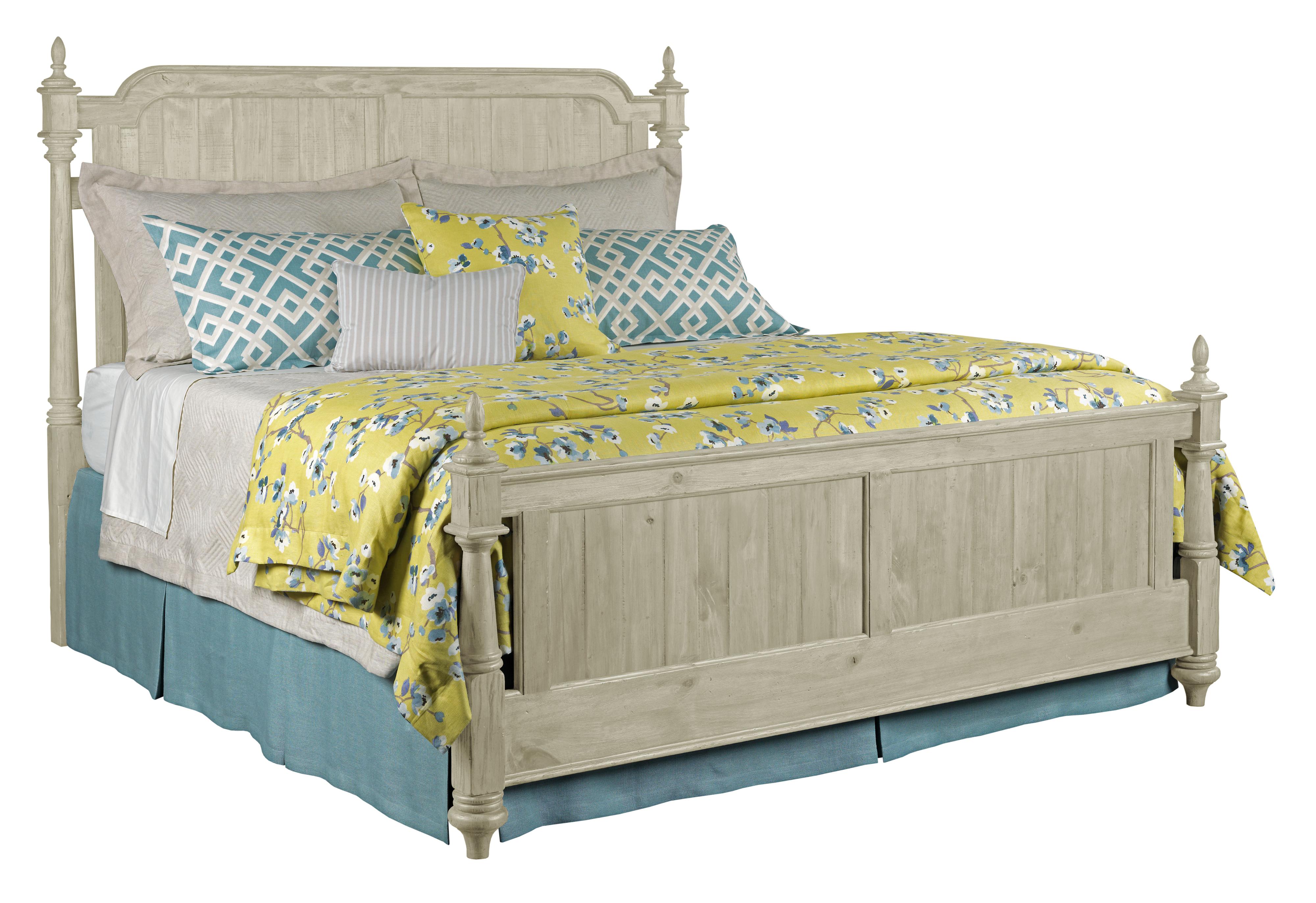Kincaid Furniture Weatherford Westland King Bed Package with Bed Posts